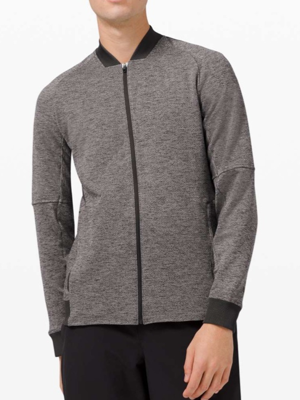 Lululemon Size Medium Men's Textured Tech Bomber Jacket